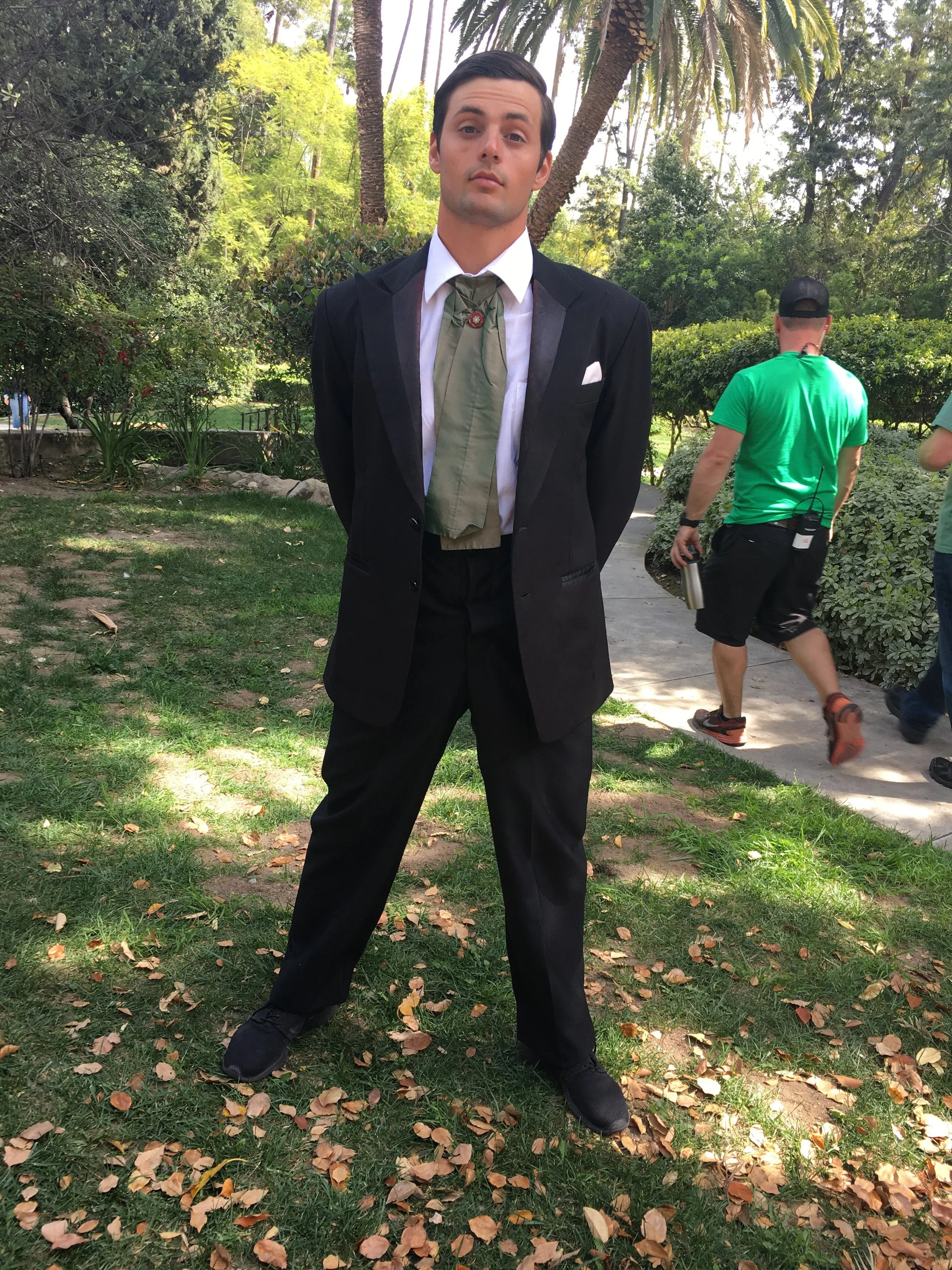 LA Follies TV Background Dancers 1900s Quadrille Costumes Comedy Central Another Period Masquerade Ball BTS on set