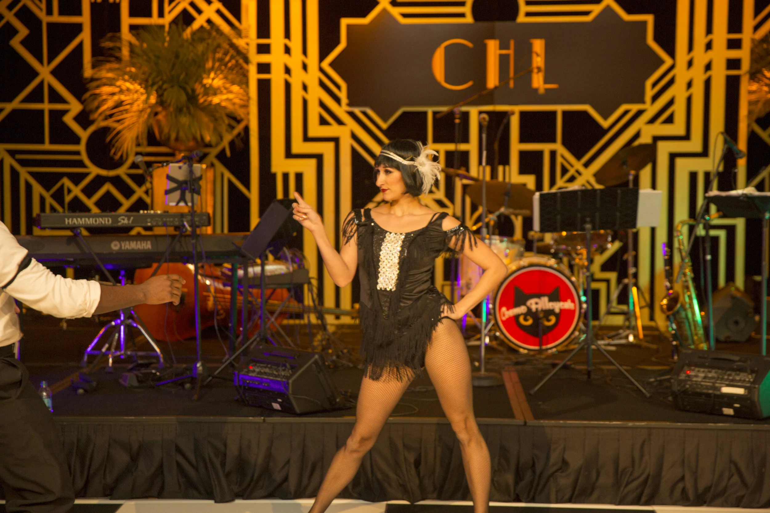 LA Follies Gatsby Dancers Private Speakeasy Event Vintage Flapper Entertainment Photo by Patrick Hampton