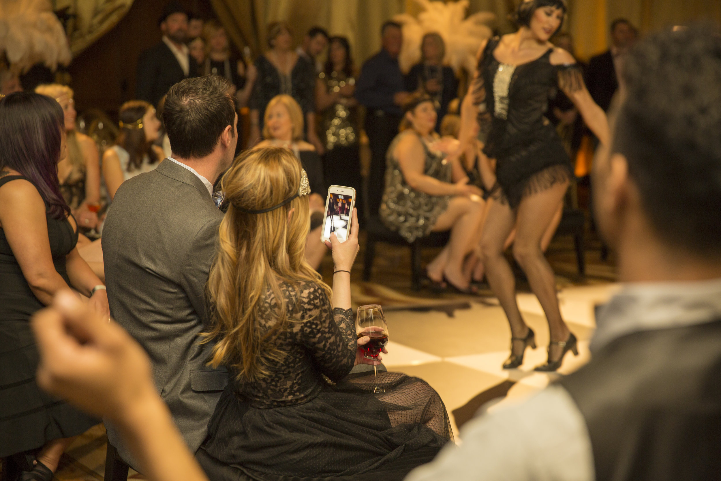 LA Follies Gatsby Dancers Private Speakeasy Event Vintage Flapper Entertainment Photo by Patrick Hampton