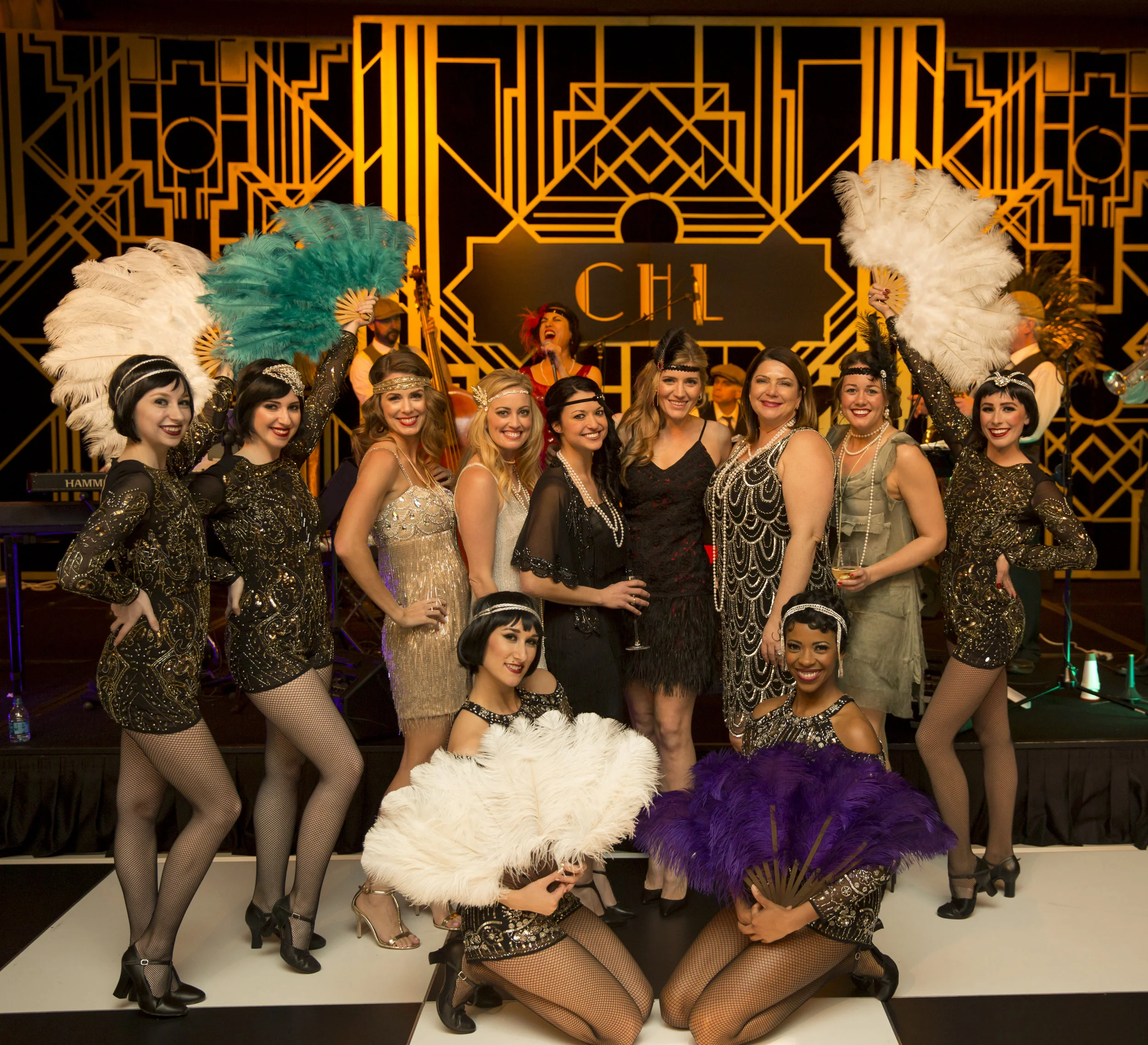 LA Follies Gatsby Dancers Private Speakeasy Event Vintage Flapper Entertainment Photo by Patrick Hampton