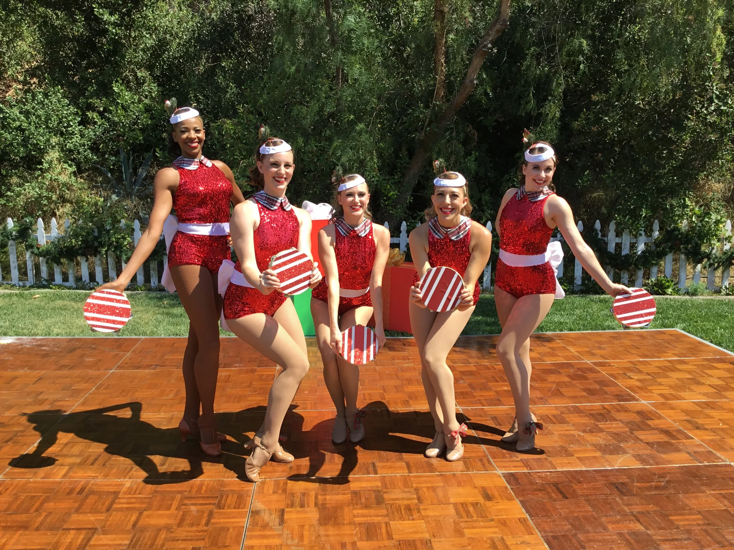 LA Follies Hallmark Channel Christmas in July on Home & Family BTS