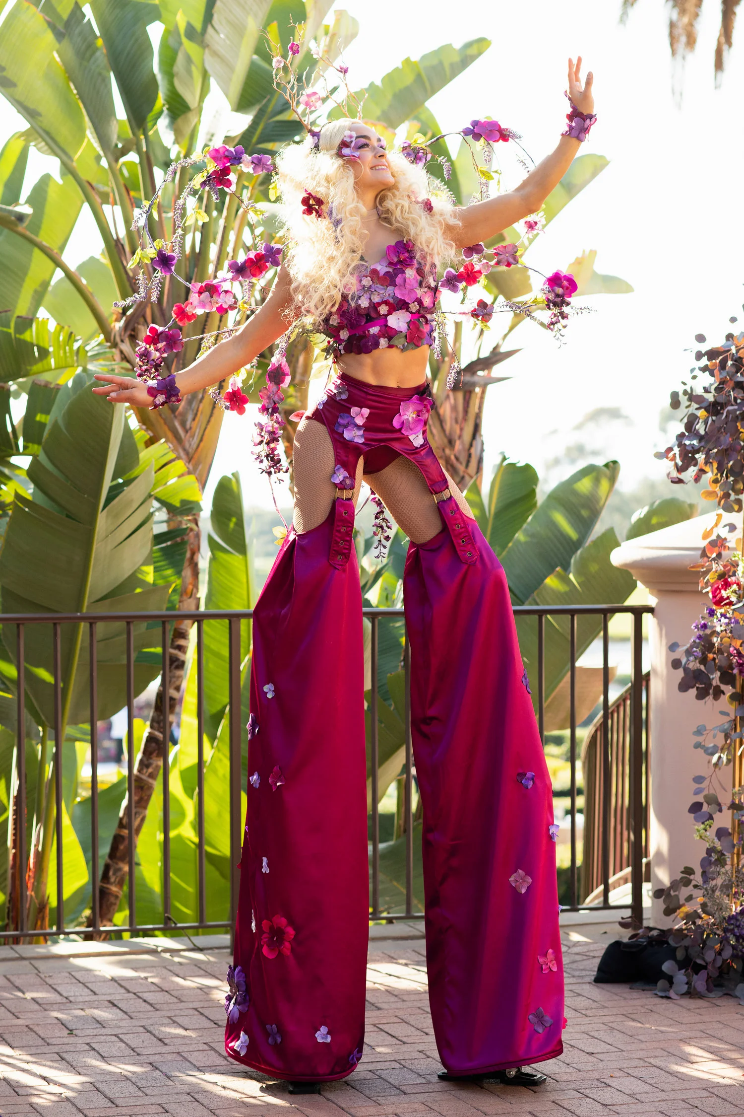tree stilt walkers