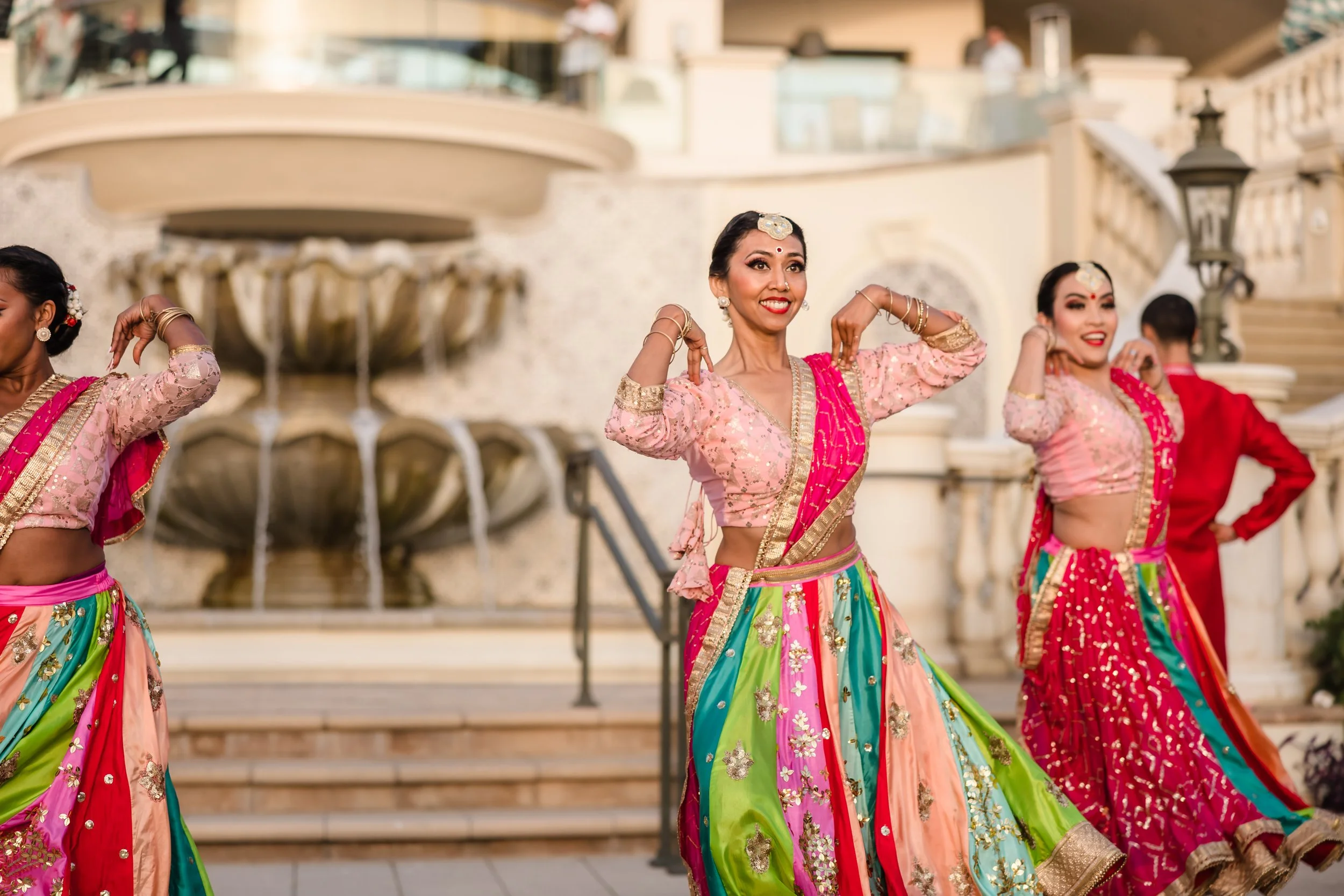 Sangeet Dancers performing at the Monarch 