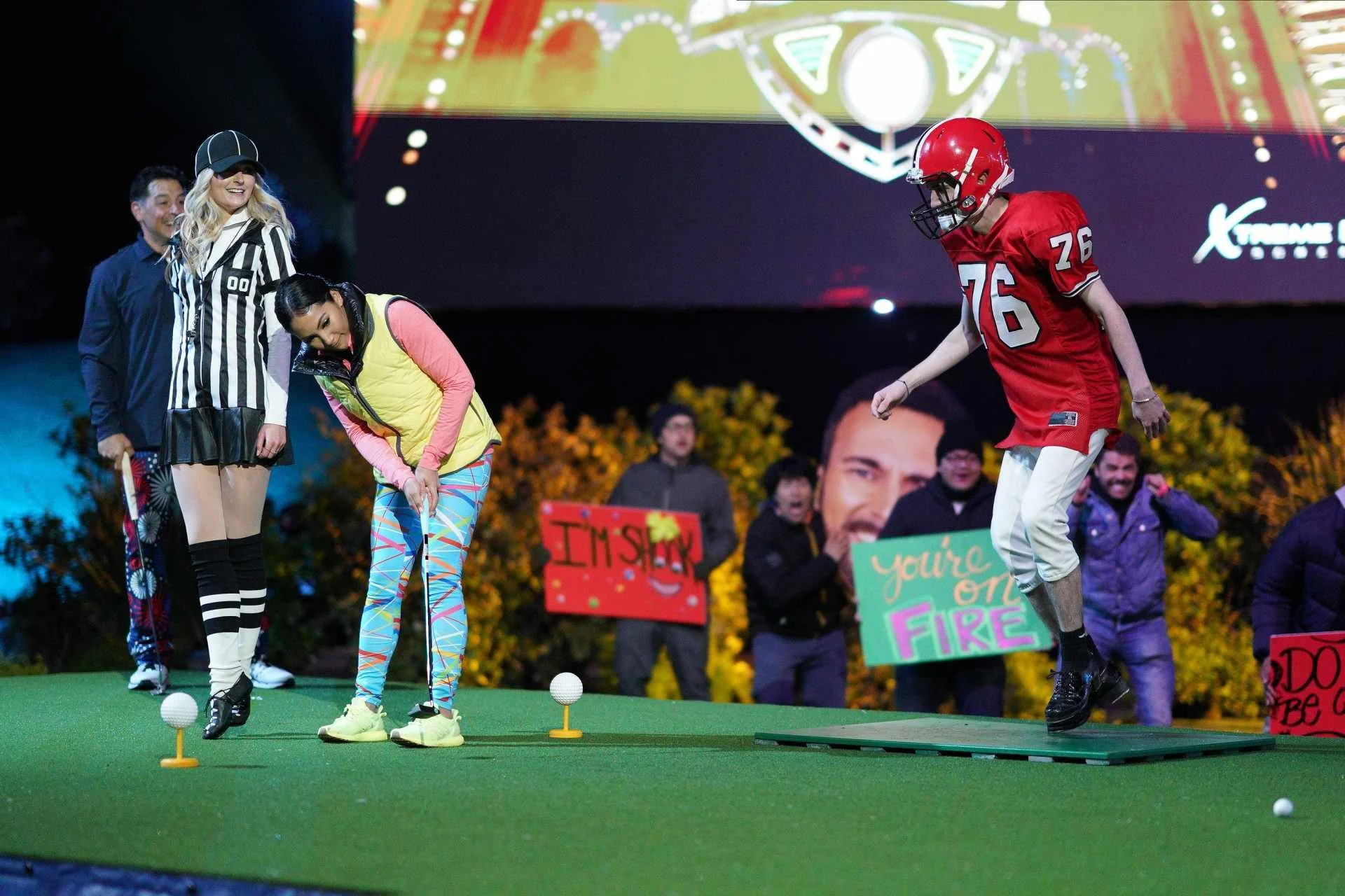 Irish Dancers for Live Show Holey Moley 