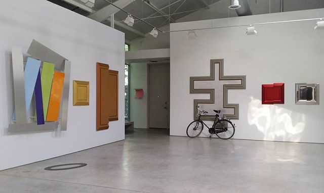 #studio #view #today #beautiful #light #art #painting #sculpture #hybrid #minimalism #maximalism #postabstract #geometric #monochrome #icon