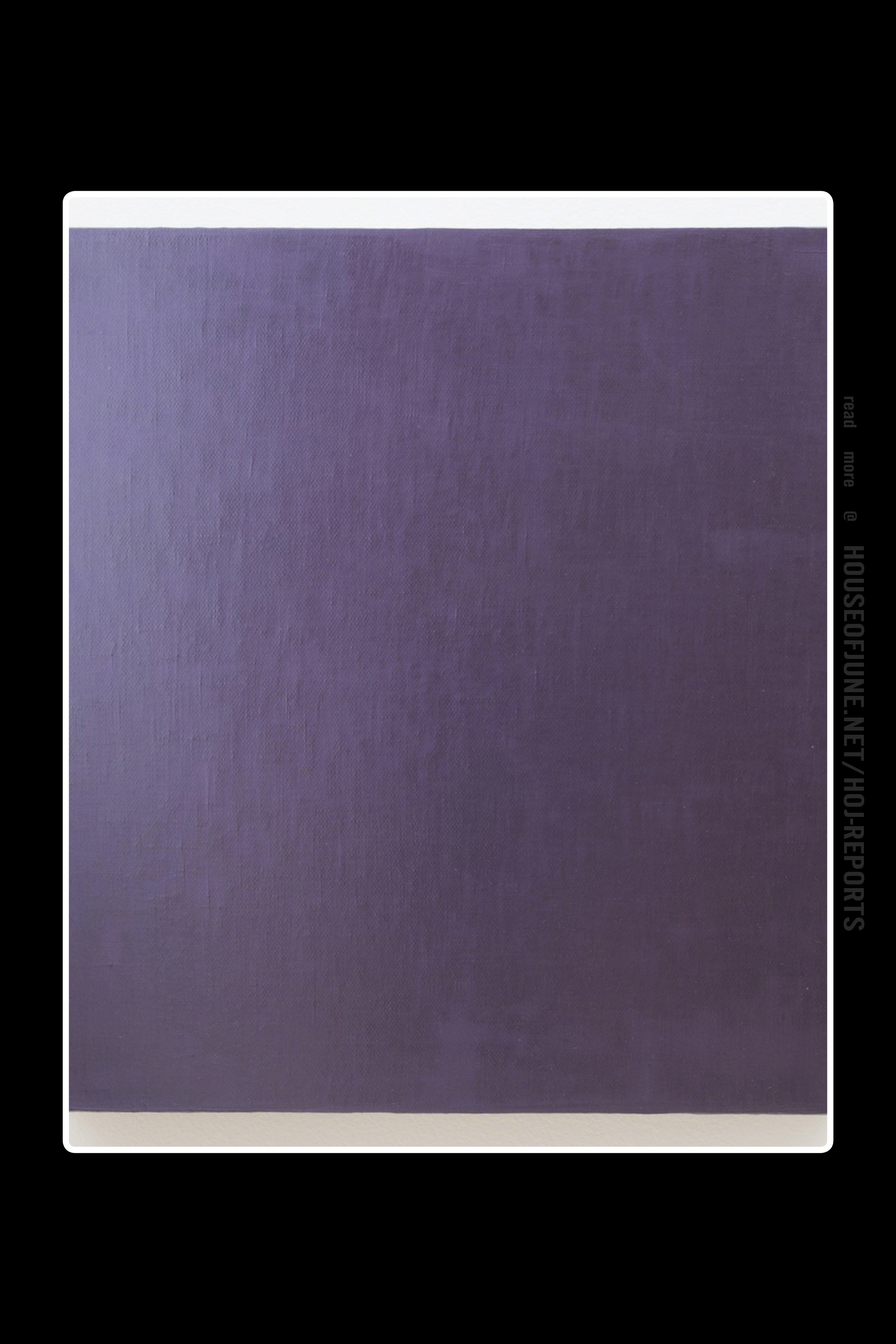David Simpson (Acrylic on Canvas) Deep Violet, 2000
