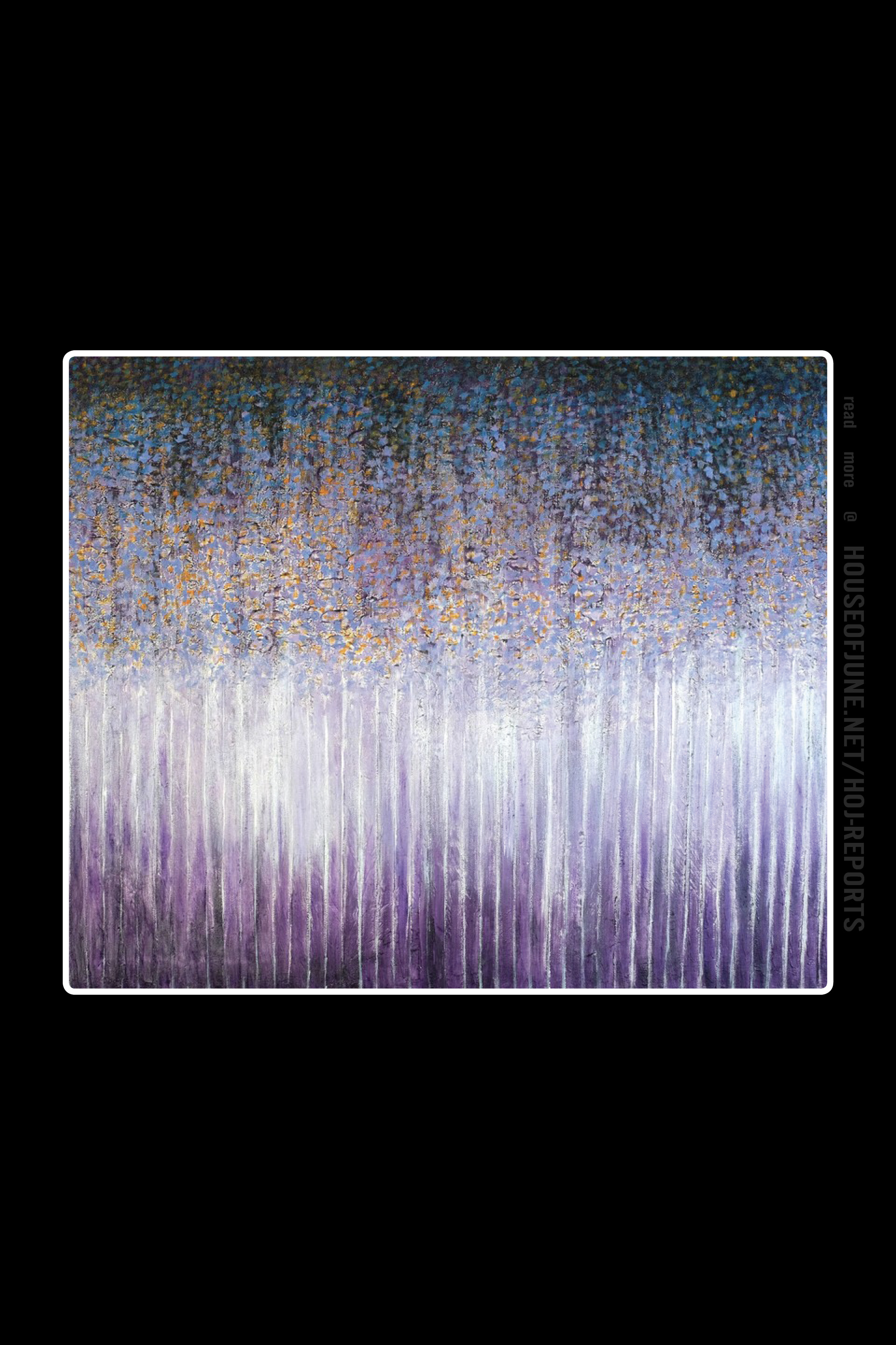Hyun Ae Kang (Mixed Media) Violet Forest, 2015