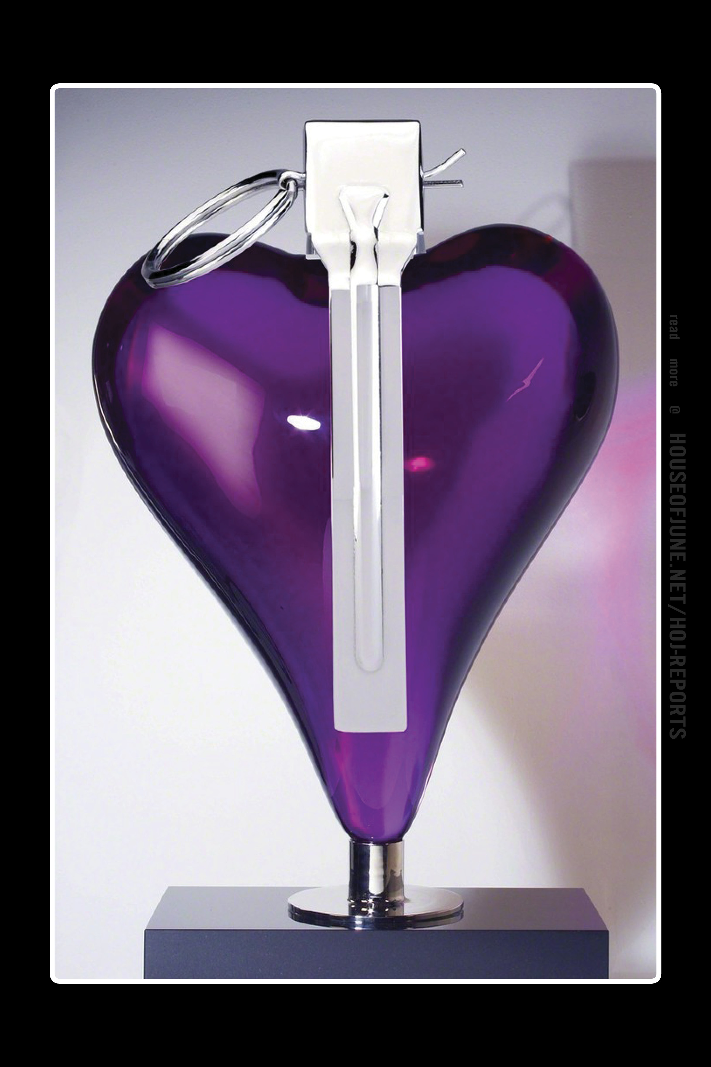 Mauro Perucchetti (Resin) the Purple Heart, 2008