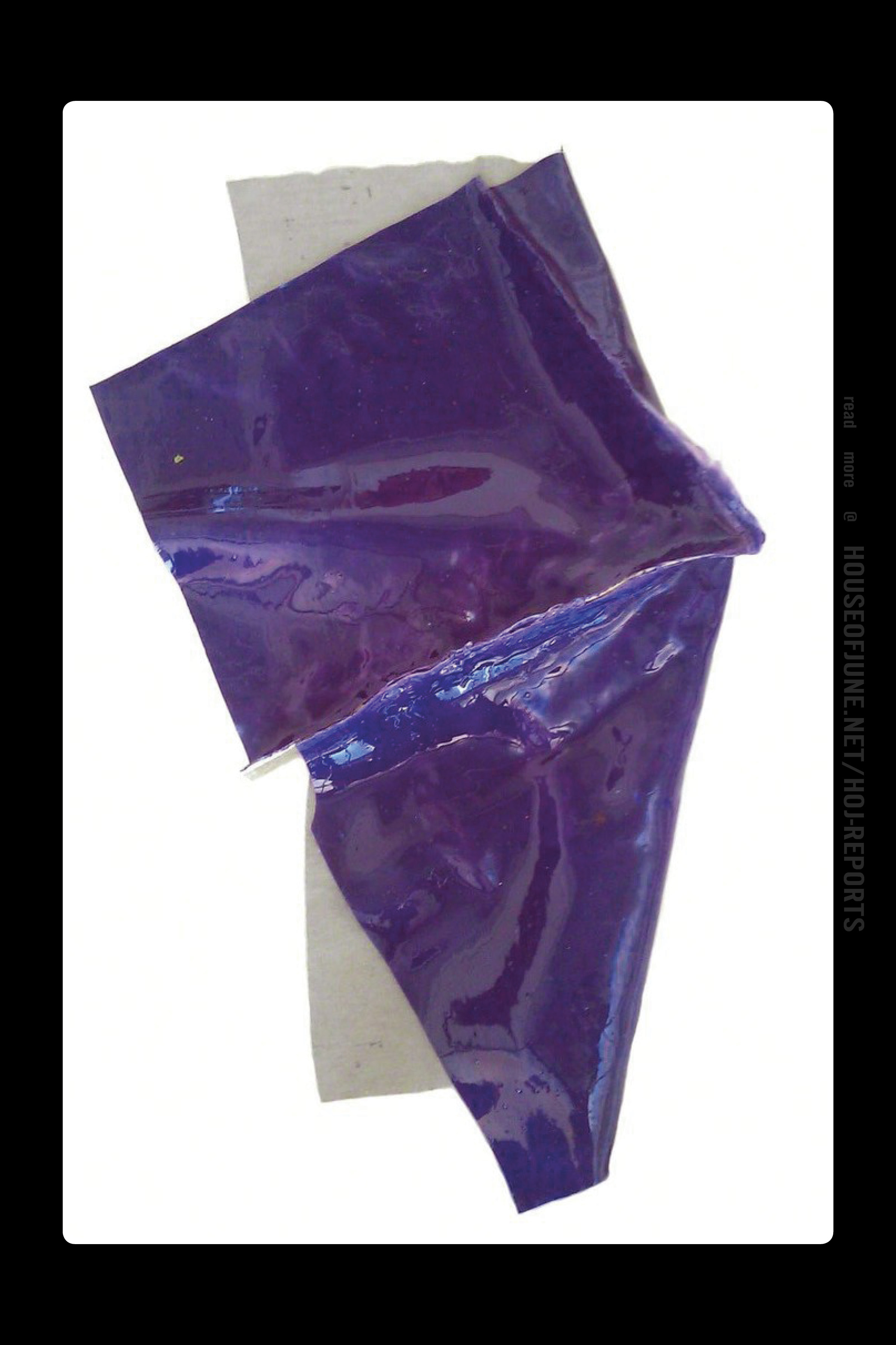 Xavier Escribà (Acrylic) L’ange-violet (Du Cap De Creus), 2016