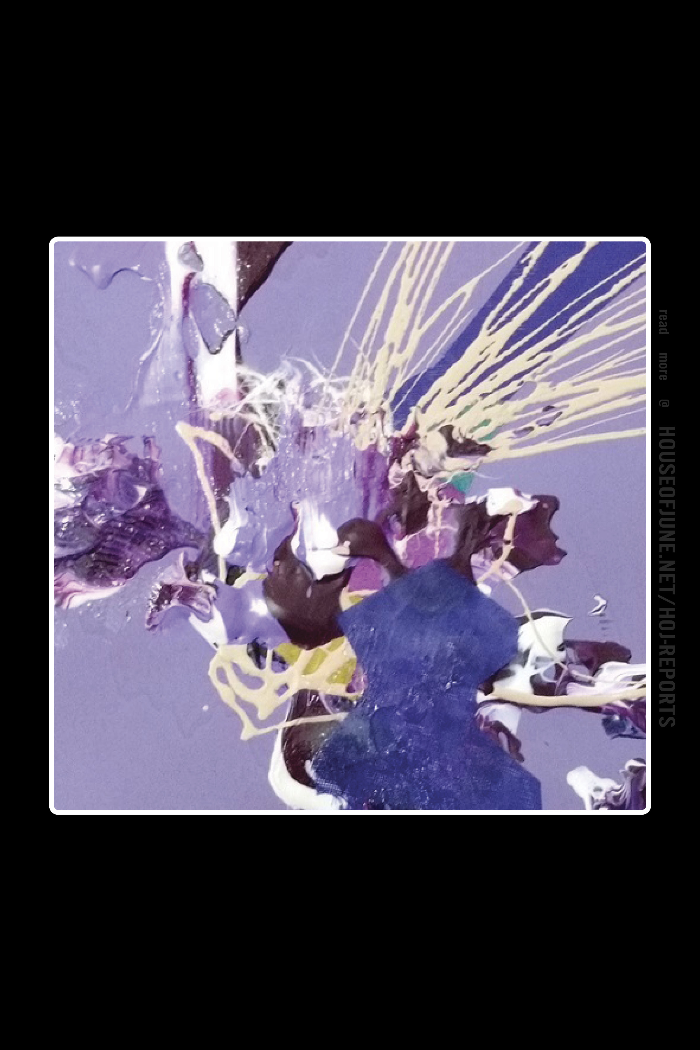 Yuni Lee (Mixmedium on Panel) in Between Elements - Purple, 2016