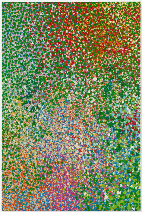 Damien Hirst (Oil on Canvas) Veil of Unfolding Life, 2017