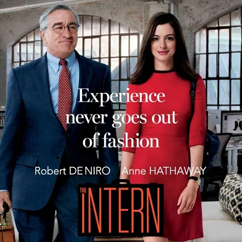   (2015)  Caitlin can be seen as Techie #2 with Anne Hathaway and Robert DeNiro in  The Intern  