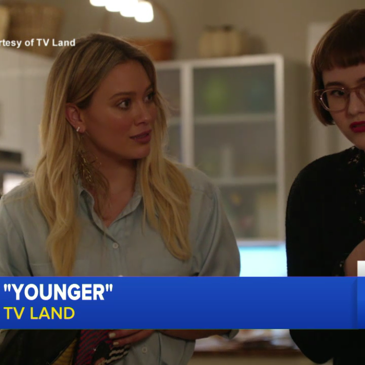   (2017) &nbsp;Caitlin's scene from  Younger  appeared on a segment of  Good Morning America  with Hilary Duff.&nbsp; 
