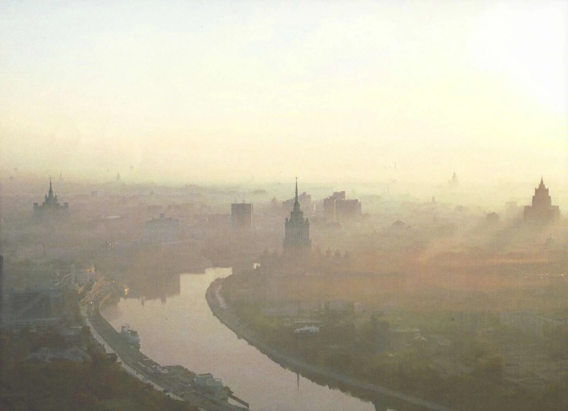 View of Moscow From Tower