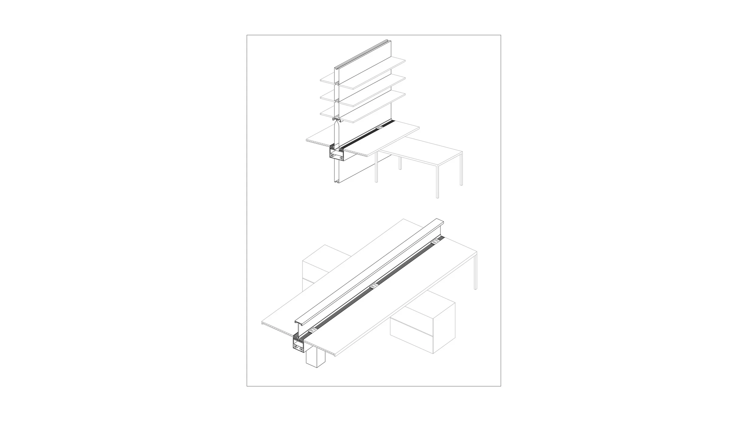 Personal Controlled Air supply integrated in furniture 