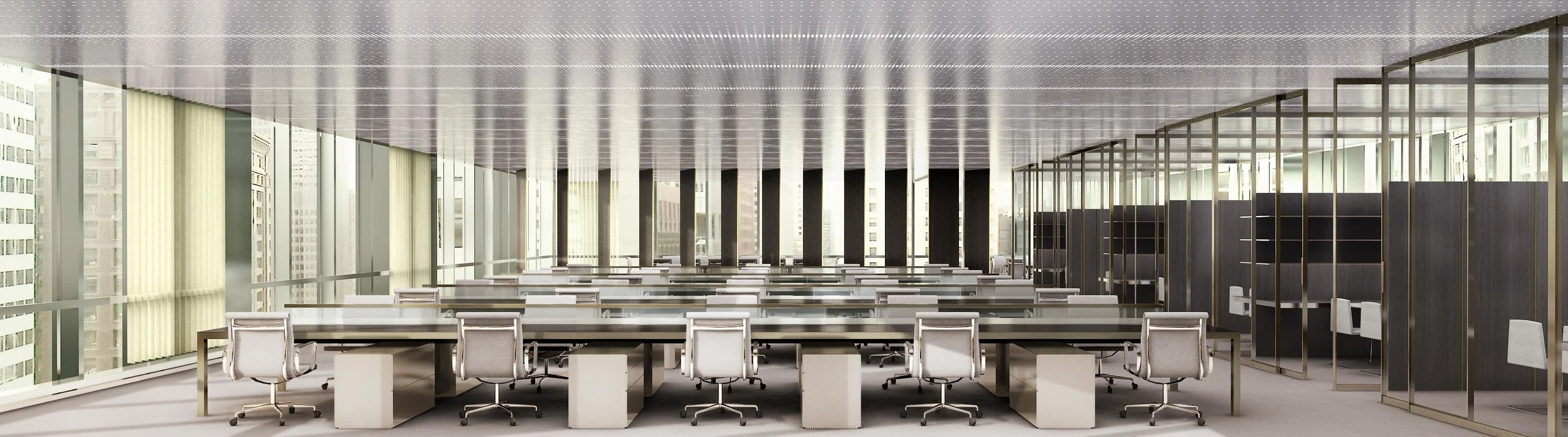 Office Hotel Interior _dark palette 