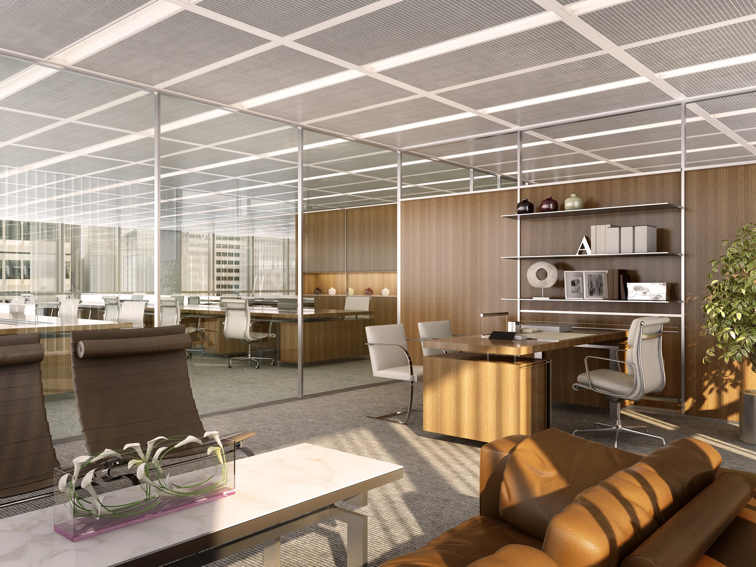 Typical Office Floor -Custom Furniture 