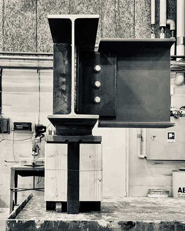 Structural Connection and custom column. #appelquistjournal