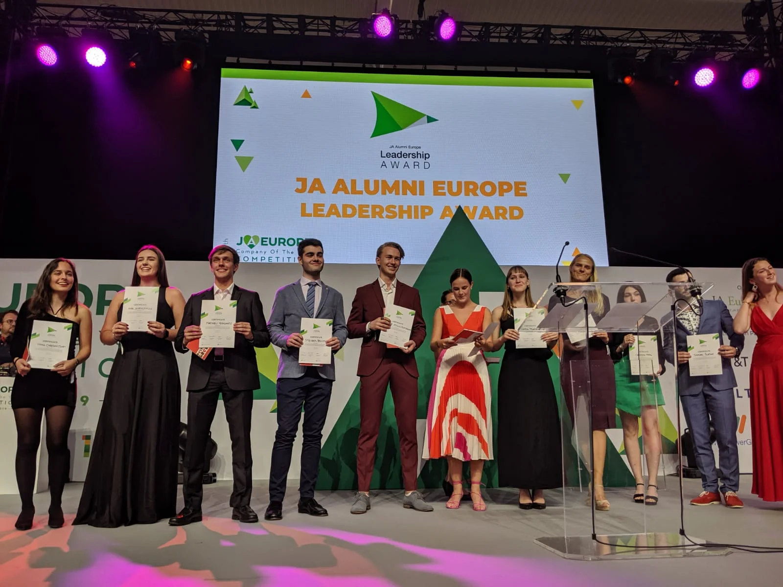 2019 JA Alumni Leadership Award Winners