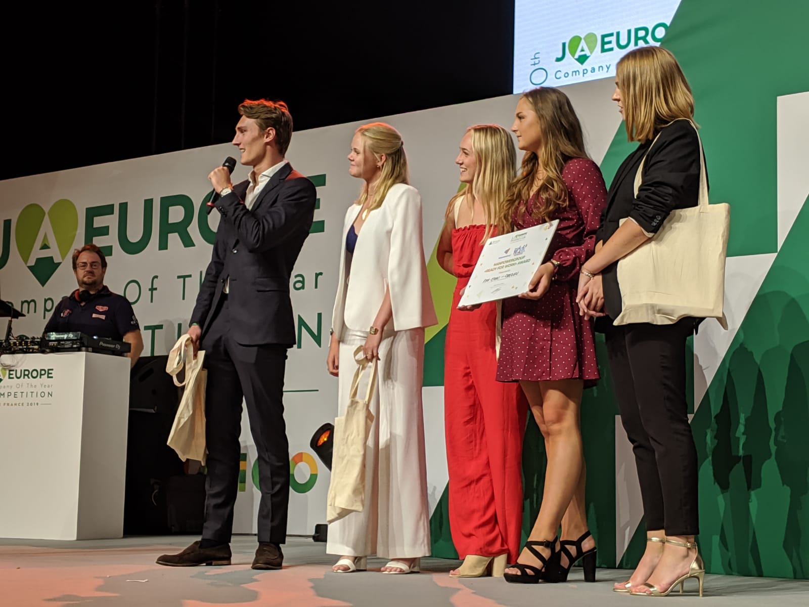 Rawstraw, winner of the 2019 ManpowerGroup “Ready for Work” Award.