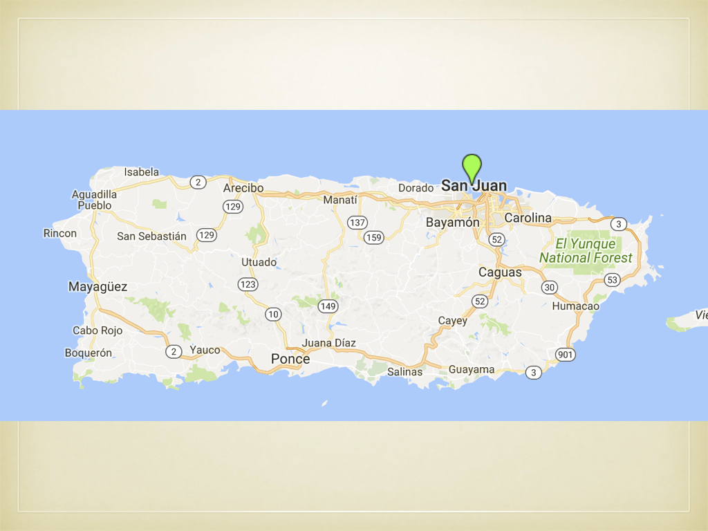 An overview of the Puerto Rican island’s geography.