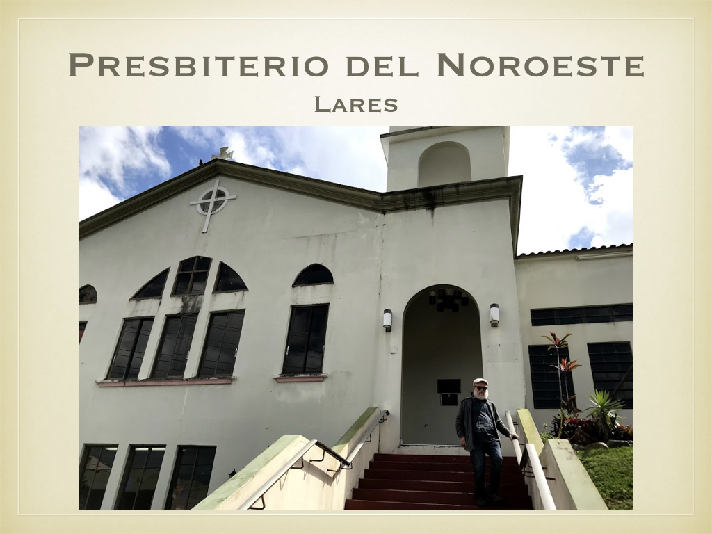 After lunch, the team and their hosts traveled to the Lares church itself.