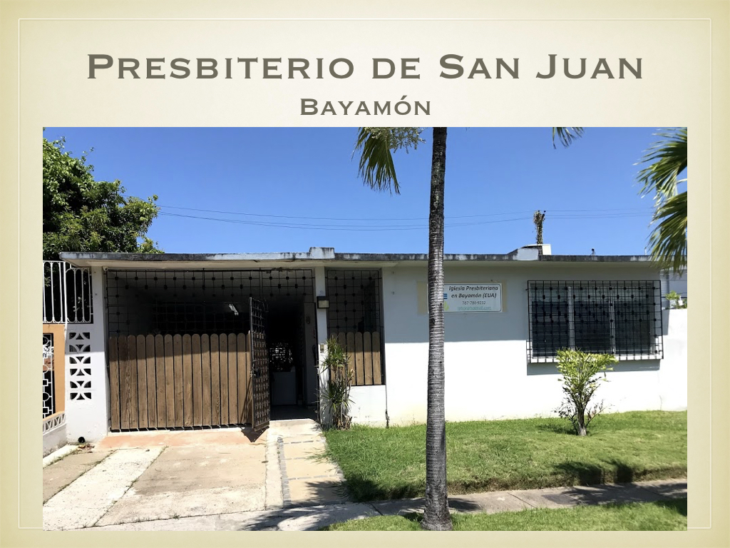 While the church’s lack of damage allowed it to host a recent group from Princeton Seminary, who came to assist repairs on the Seminario Evangélico de Puerto Rico, the primary reason for our visit was for a project hosted in this side building of the church.