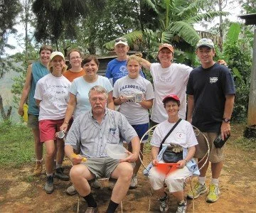 Team visits Furcy in November 2011.jpg