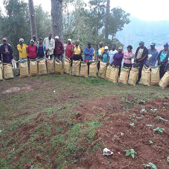 Furcy Farmer&rsquo;s Association receives seed and fertilizer for spring planting season! #mountainsofhopeforhaiti