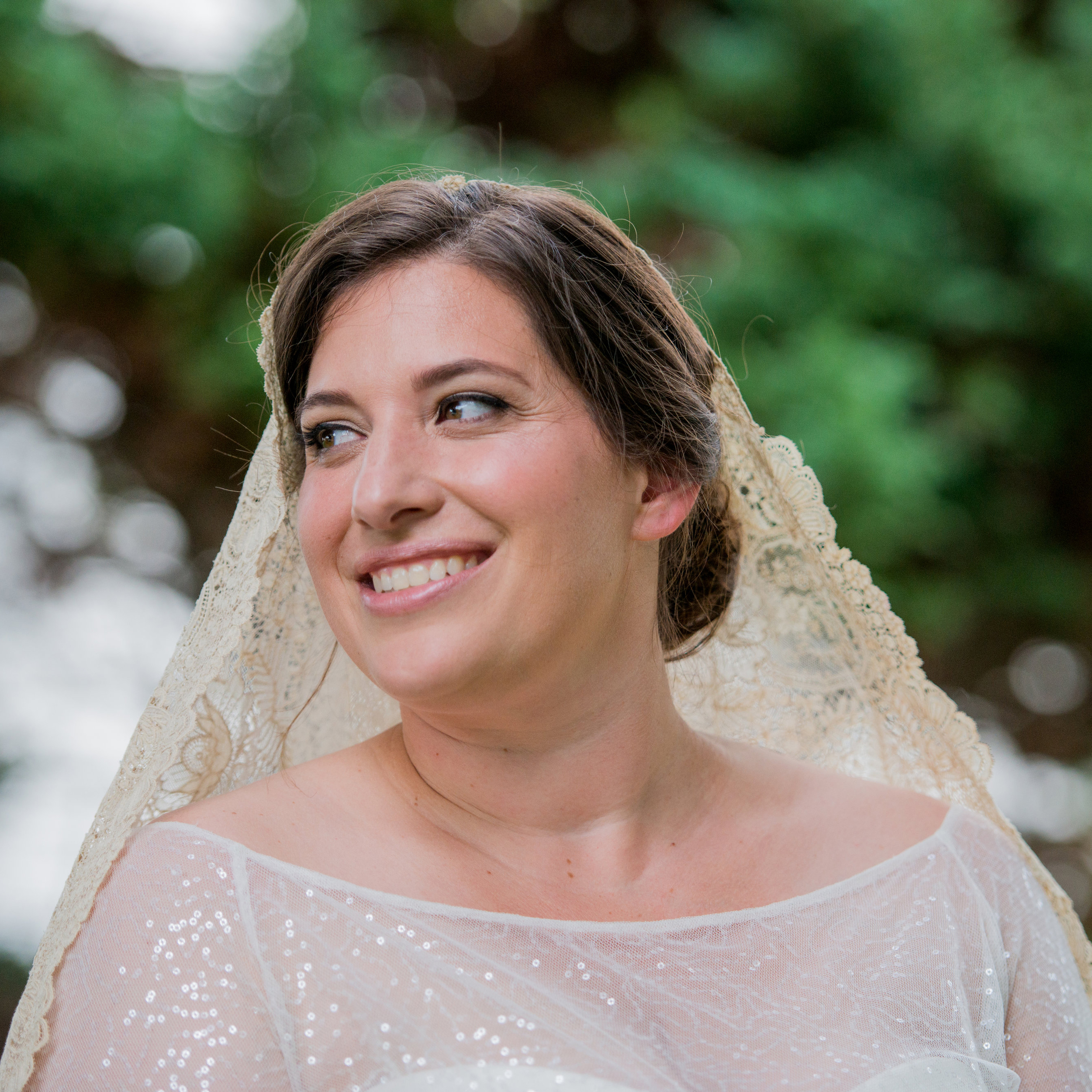 I booked Eva for my rehearsal dinner makeup for my Harwichport wedding in September. I didn't know anything about her, had never even looked at her work. I just needed someone at the last minute. She did such an amazing job with my rehearsal dinner makeup, I asked her to do my wedding makeup as well -- the NEXT day! She was already booked for a morning wedding, but she was able to get to me right before I walked down the aisle. Under intense pressure and time restraints she produced something AMAZING. When you compared her work to the people I'd hired for my bridesmaids, the difference was night and day. I was so incredibly thrilled that Eva was able to fit me in and the results were astounding. Eva was able to keep me looking natural, but formal. It was effortless. I got so many compliments and my mom even cried when she saw me after Eva finished. I wasn't even in my dress yet! I can't recommend Eva enough. She saved my wedding day! - Alexandra Begley