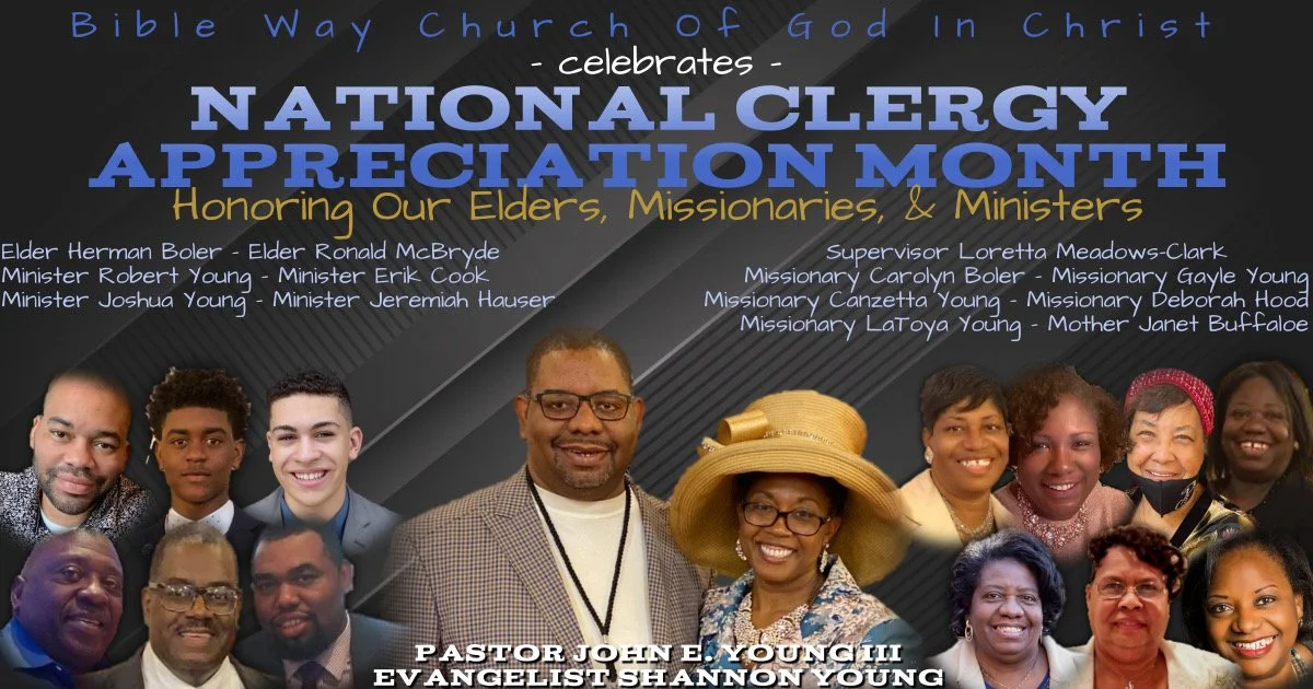 National Clergy Appreciation Month