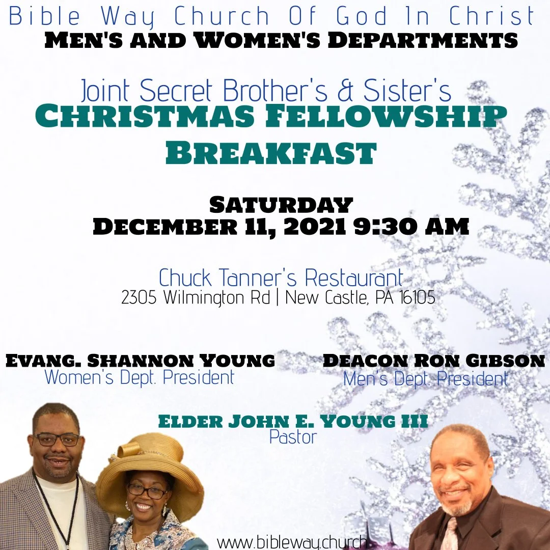 Christmas Fellowship Breakfast