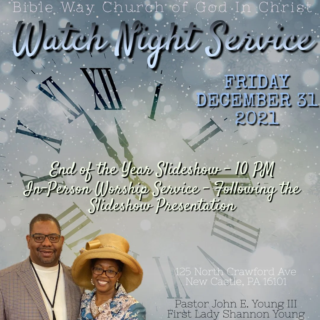 New Year's Eve Watch Night Service