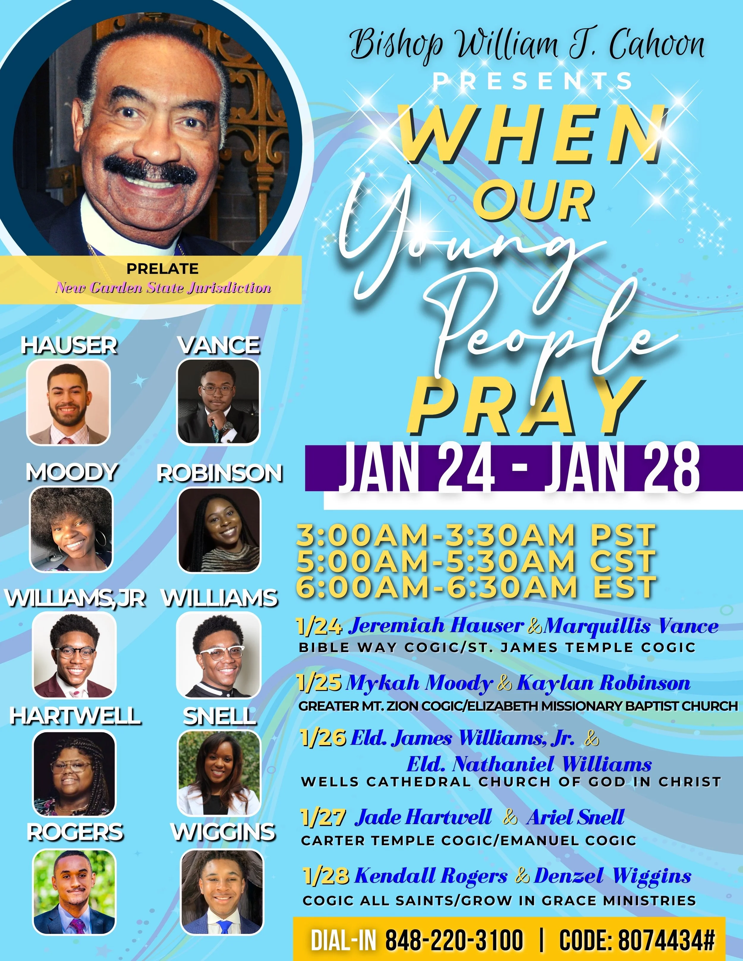 New Garden State Jurisdiction Prayer Call 