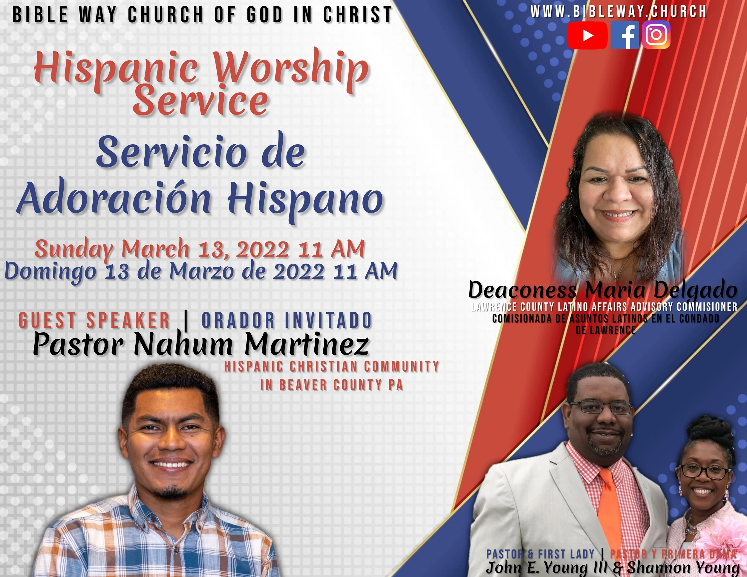 Bible Way COGIC: Hispanic Worship Service