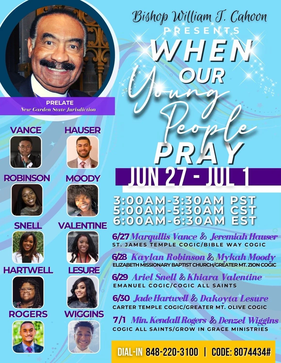 New Garden State Prayer Call