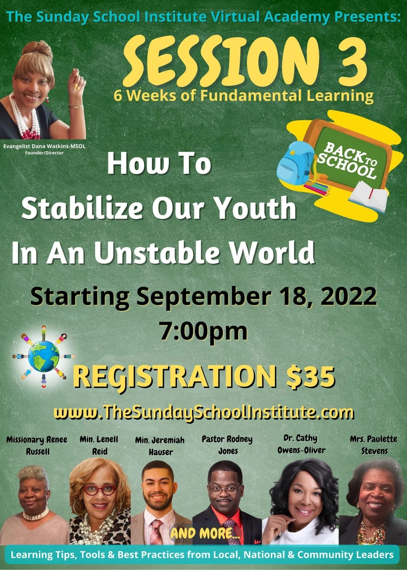 PA Western First Sunday school Dept: Sunday school Institute