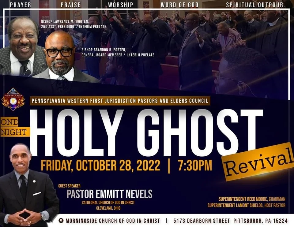 PA Western First Jurisdiction: One Night Revival