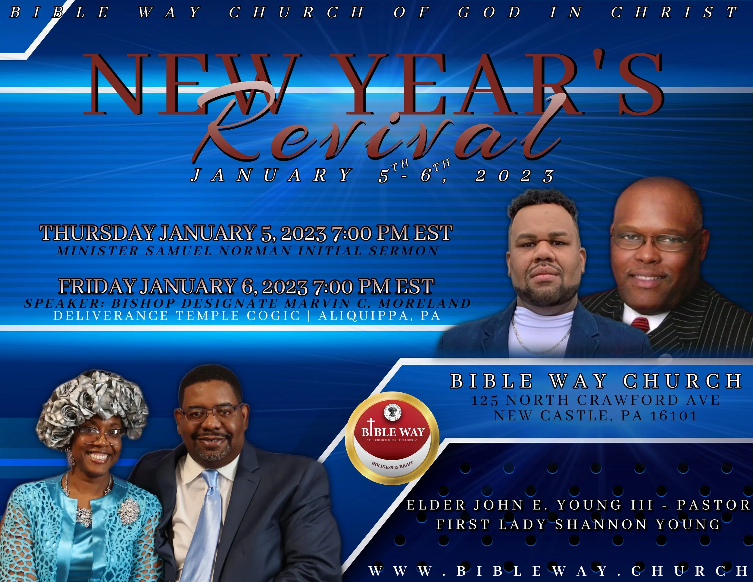 Bible Way New Year's Revival
