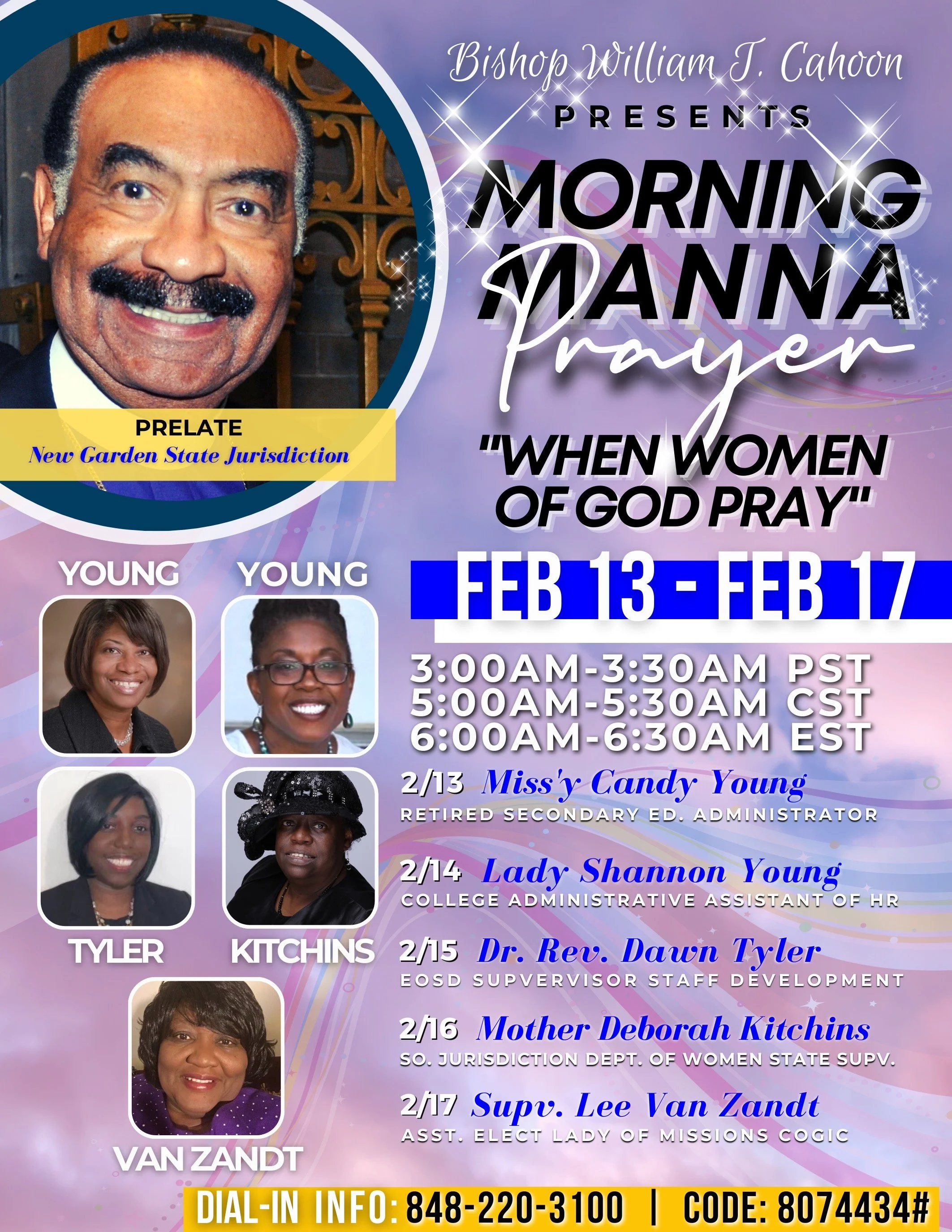 New Garden State Prayer Line