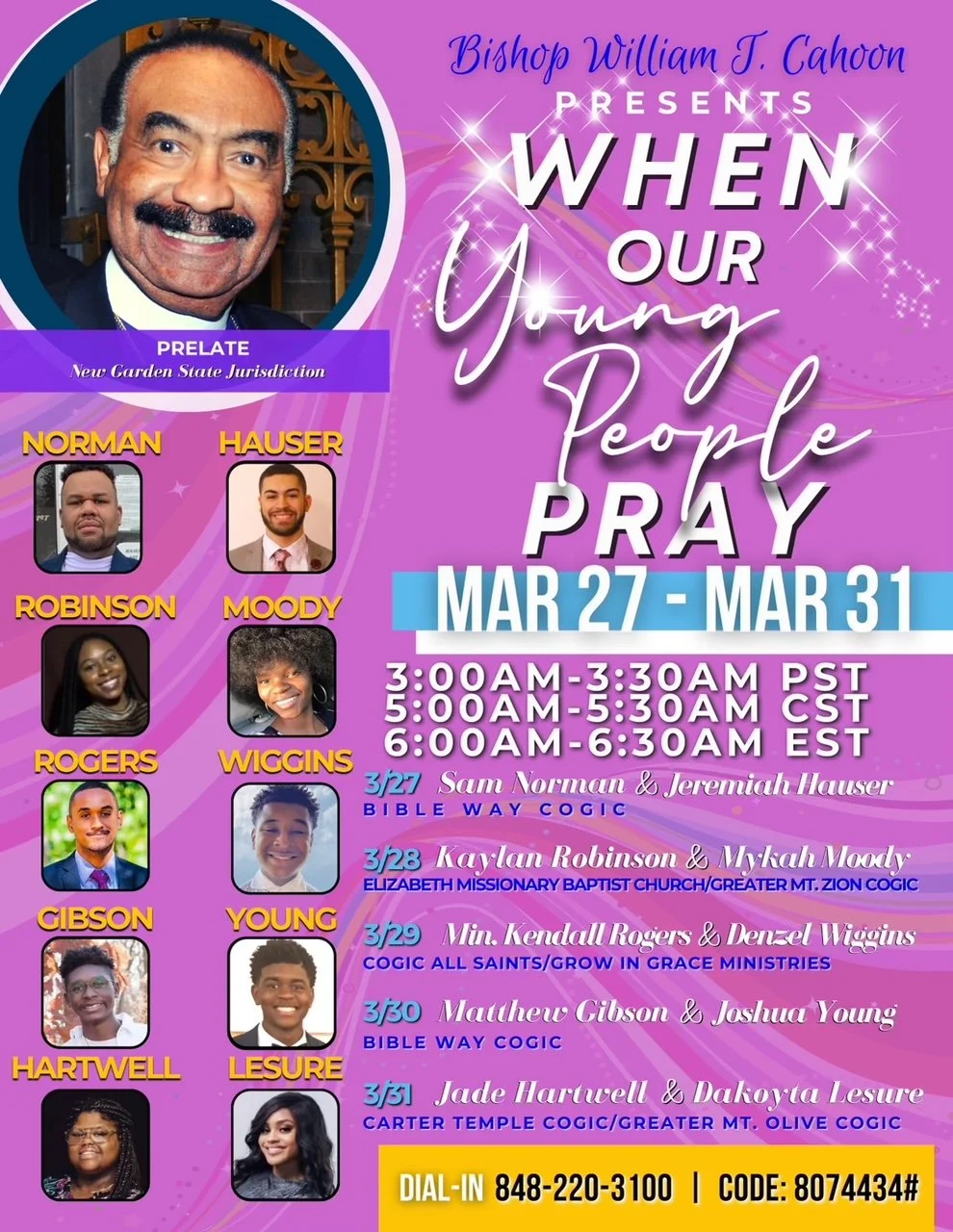 New Garden State Prayer Line 