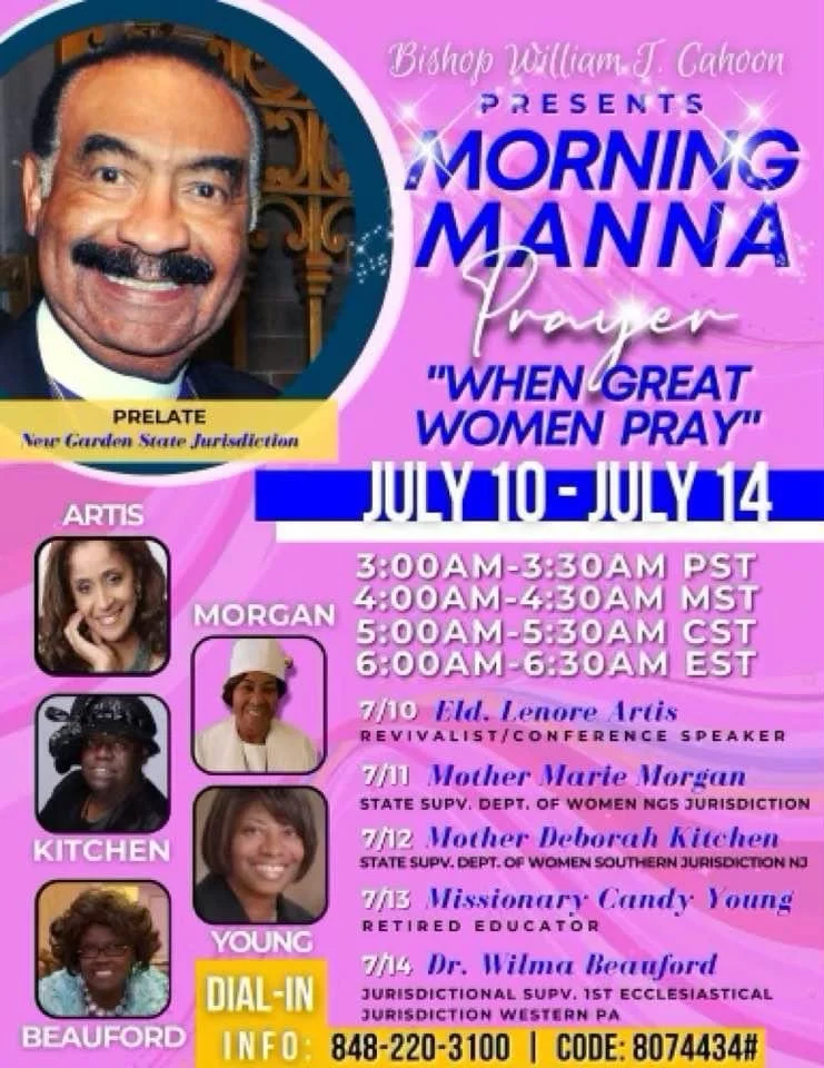 New Garden State Jurisdiction Prayer Call