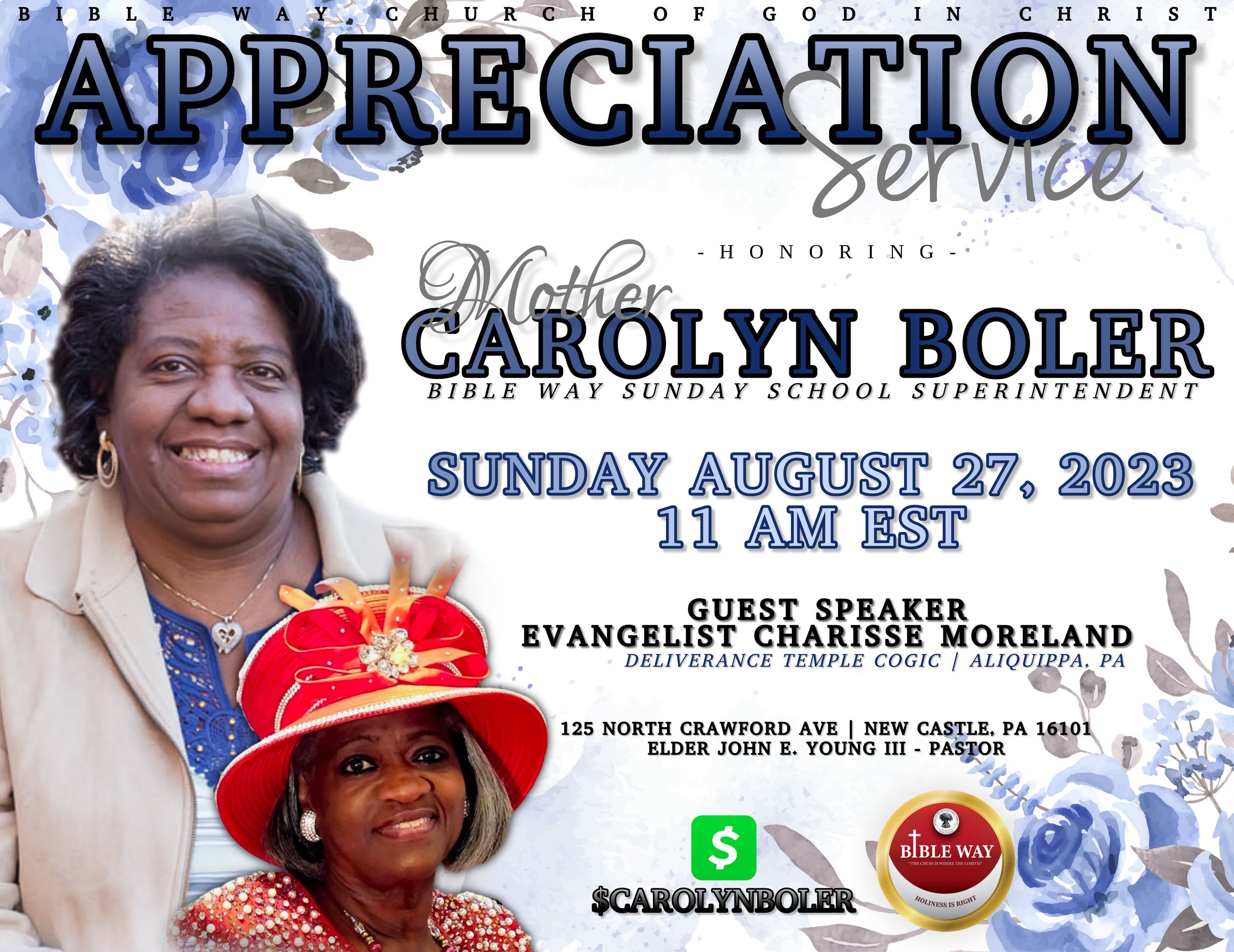 Mother Carolyn R. Boler Appreciation Day