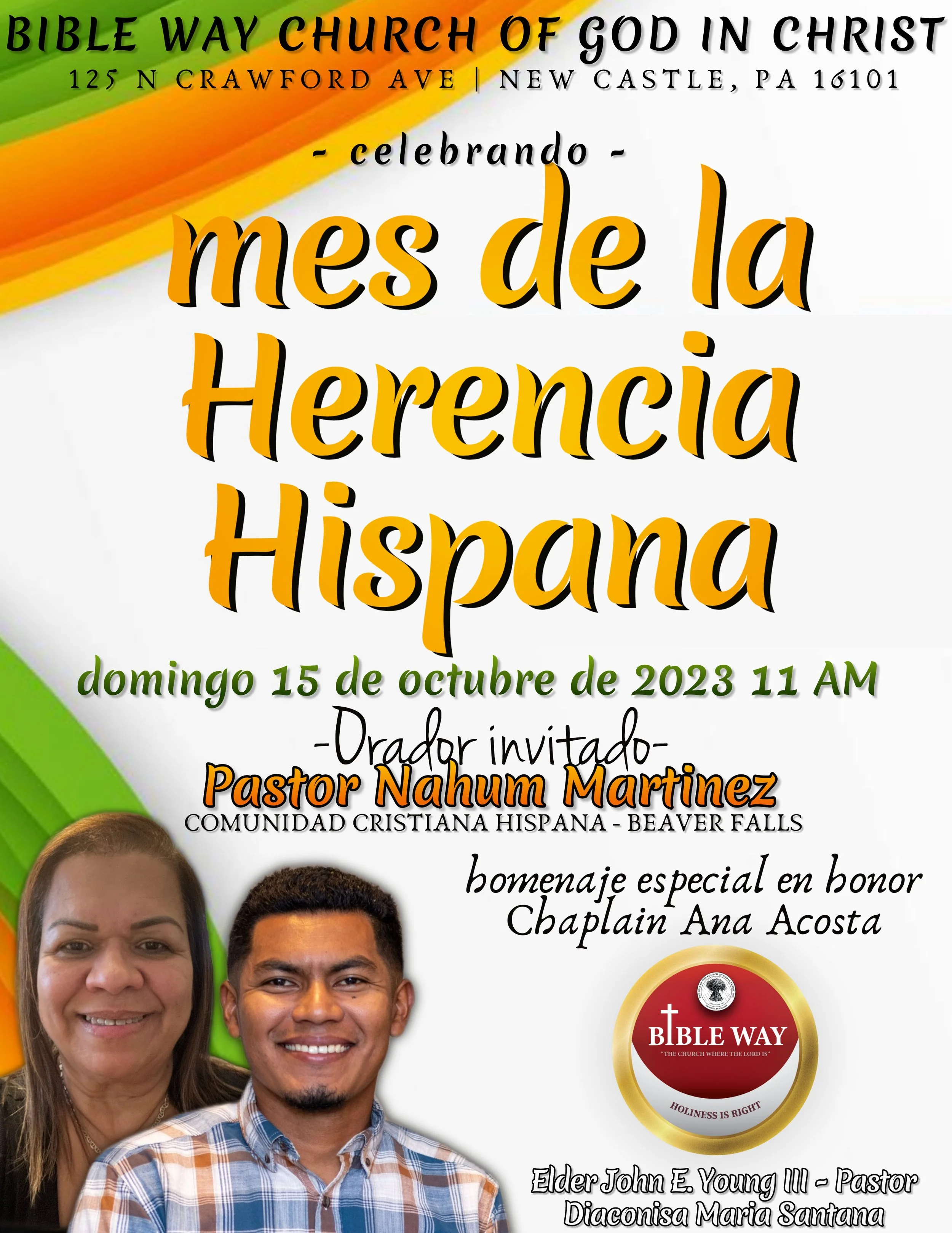 Hispanic Heritage Month Service