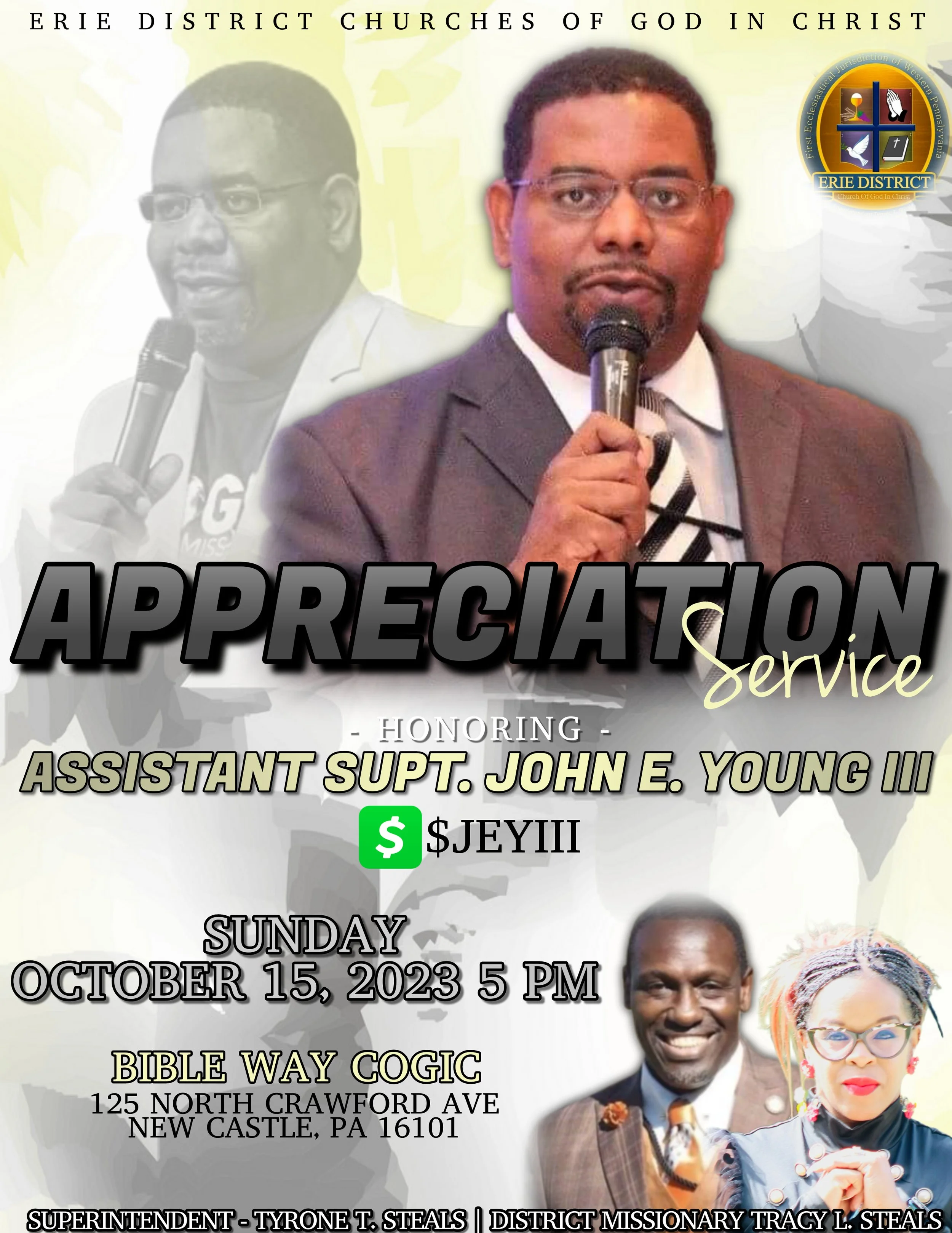 Erie District Assistant Superintendent Appreciation Service