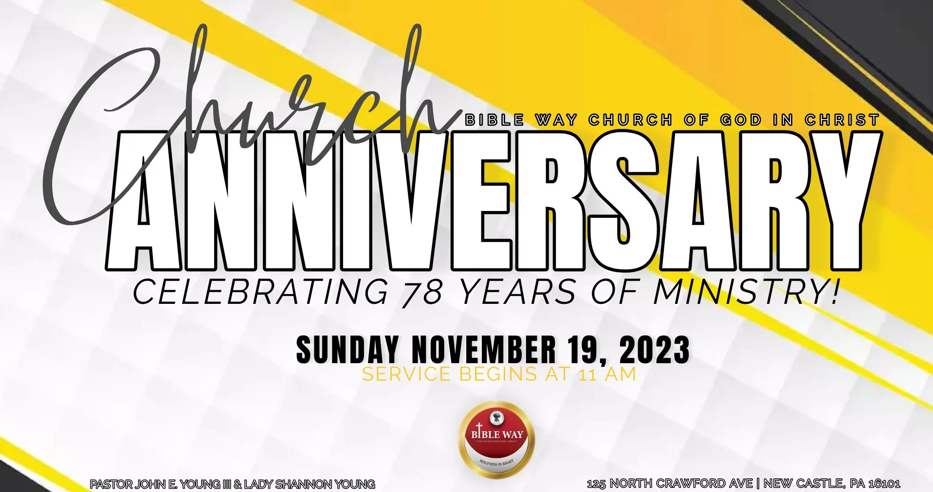 Bible Way 78th Church Anniversary