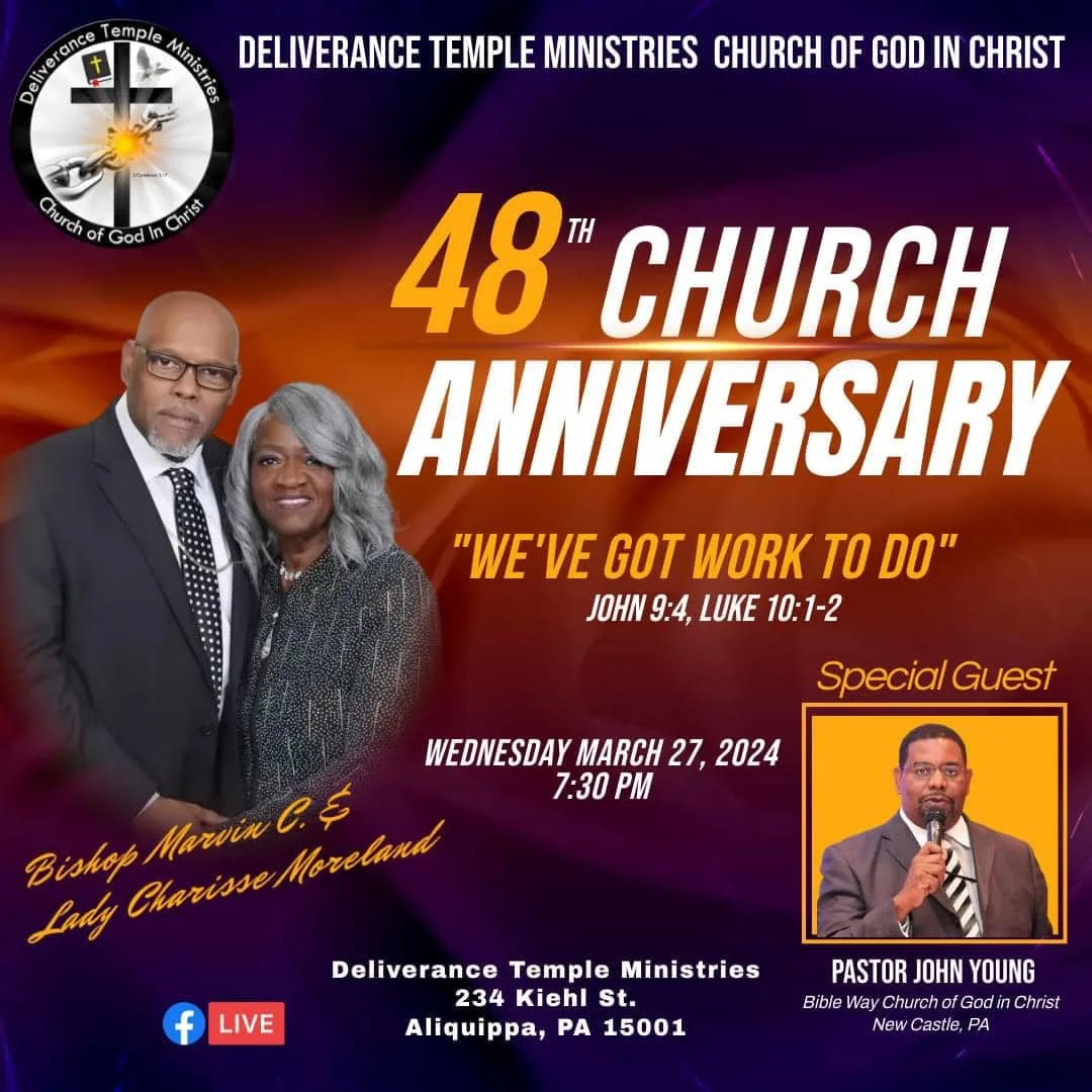 Deliverance Temple COGIC 48th Church Anniversary