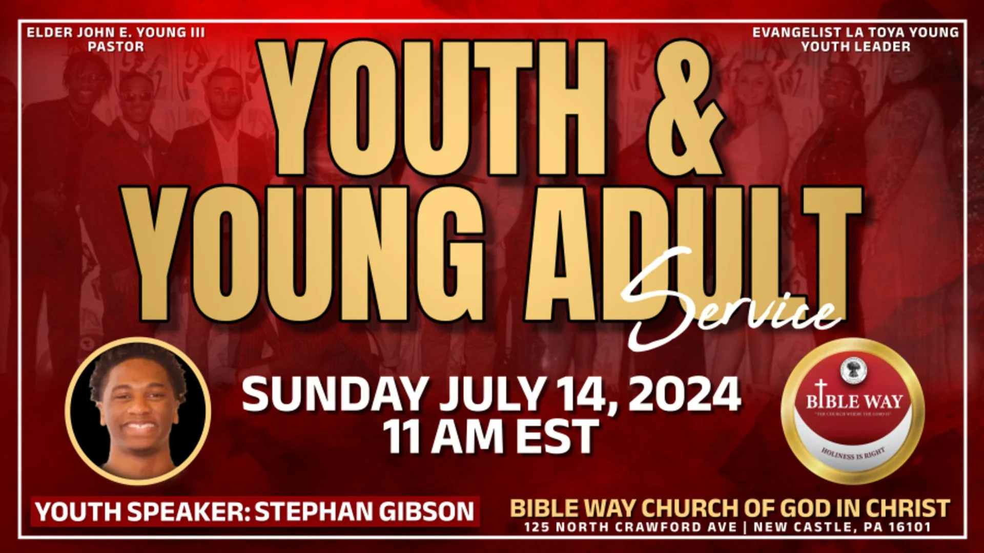 Youth &amp; Young Adult Sunday