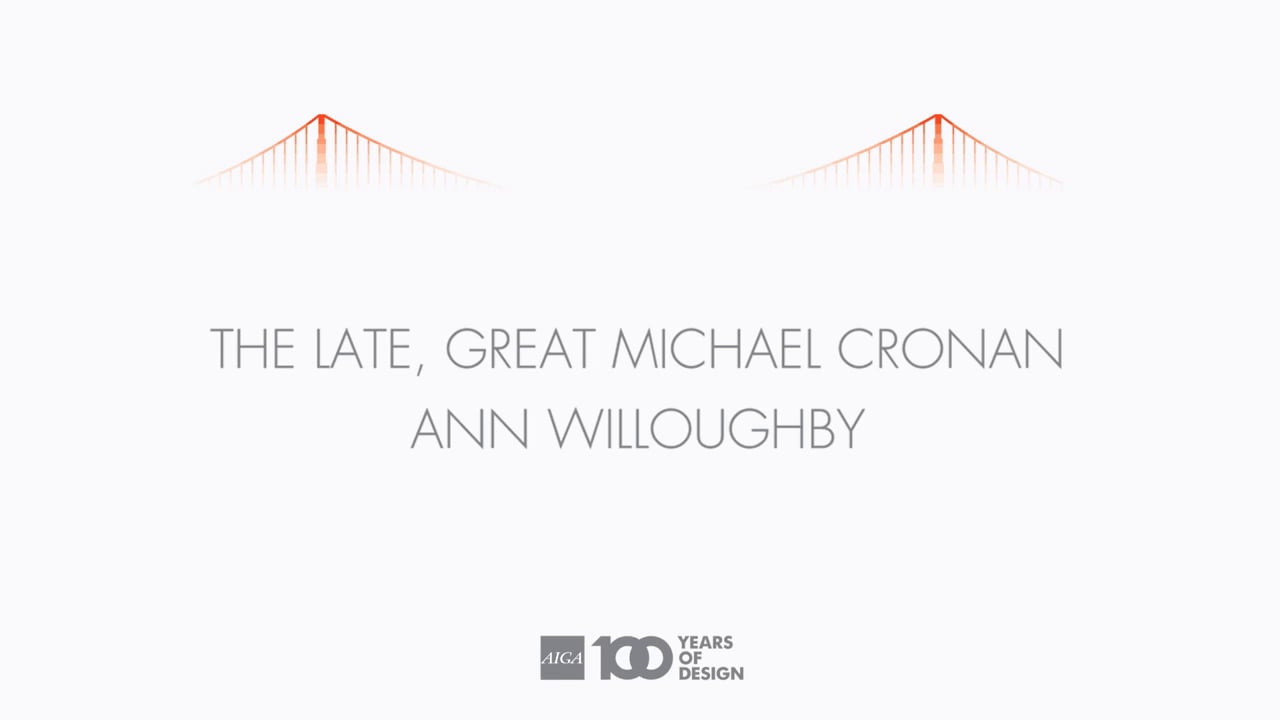 Ann Willoughby : : “The Late, Great Michael Cronan”