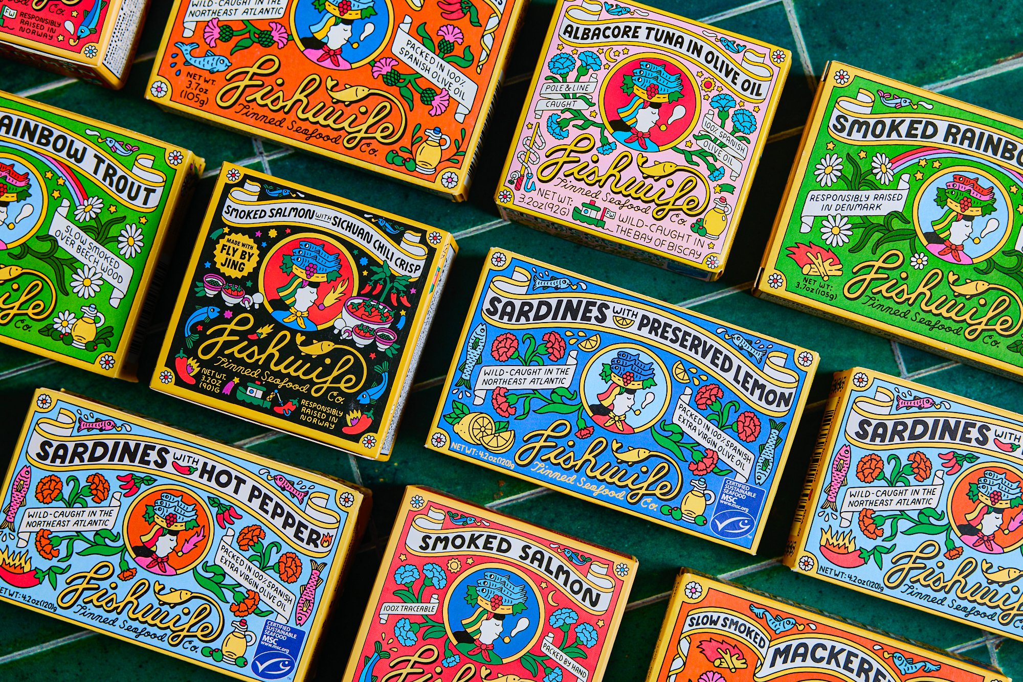 Fishwife Tinned Fish by Knoxy Knox